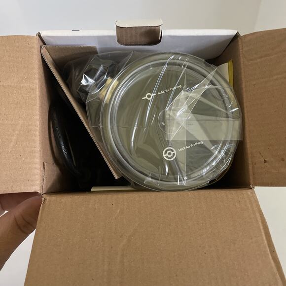 Secura Stainless Automatic Milk Frother 8.4oz. Warm/Cold Foam Espresso MMF-003B - Picture 8 of 8